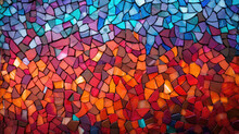 A Colorful Mosaic HD Texture Background Highly Detailed