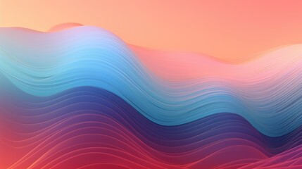 Poster - Abstract colorful background with neon fluid wavy shapes