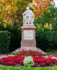 Wall Mural - Monument to composer Franz Schubert in Stadtpark, Vienna, Austria