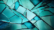 broken glass background. 3 d render illustration