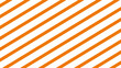 White and orange diagonal stripes
