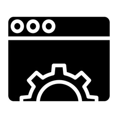 Poster - Solid Web Settings icon