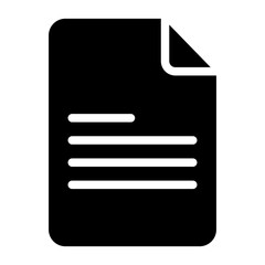 Sticker - Solid Document icon