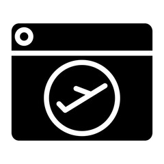 Sticker - Solid Flight Website icon