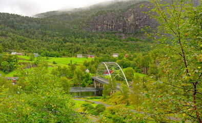 Wall Mural - Steel Bridge Near Bergen