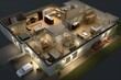 Design 3D games for creating your ultimate home with customizable features and upgrades. Generative AI