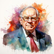 Warren Buffett illustration