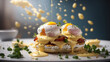 Egg Benedict for background