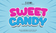 © Chaska ID - 3d editable sweet candy text effect style