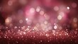 Defocused abstract maroon lights background, bokeh lights concept. Maroon texture. Maroon and silver glow particle abstract background.
