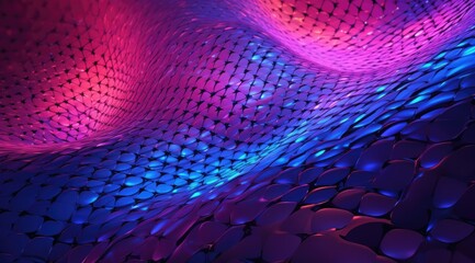 l technology abstract vector background with purple color. Digital blockchain concept