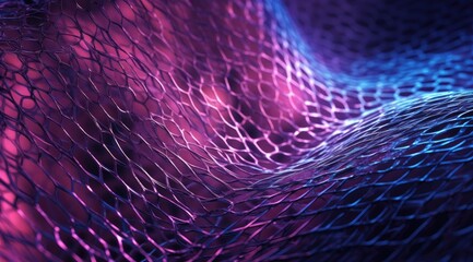 l technology abstract vector background with purple color. Digital blockchain concept