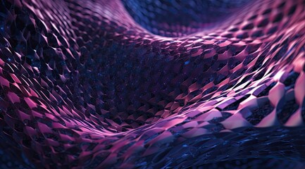 l technology abstract vector background with purple color. Digital blockchain concept
