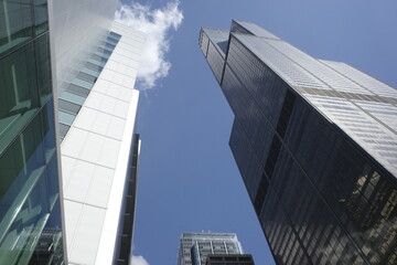 Canvas Print - Architecture in the downtown of Chicago, Illinois