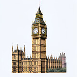 Fototapeta Big Ben - big ben city london, big, clock, ben, big ben, tower, england, parliament, architecture, westminster, uk, 