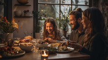 Home For The Holidays: Thanksgiving With Loved Ones, Generative AI