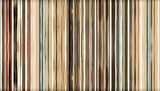 Fototapeta Sypialnia - Rustic stripe repeating pattern, colored wood, generative ai