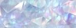 Seamless iridescent silver holographic chrome foil vaporwave background texture pattern. Trendy pearlescent pastel rainbow prism effect. Corrugated ribbed privacy glass refraction