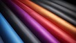 Color Carbon Fiber Material Close Up