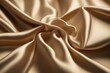 © FrameFinesse - Beautiful wheat silk satin surface. Soft folds on shiny fabric. Luxury background