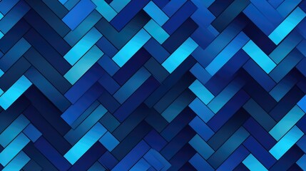 Illustration of abstract blue color background. Dynamic shapes composition