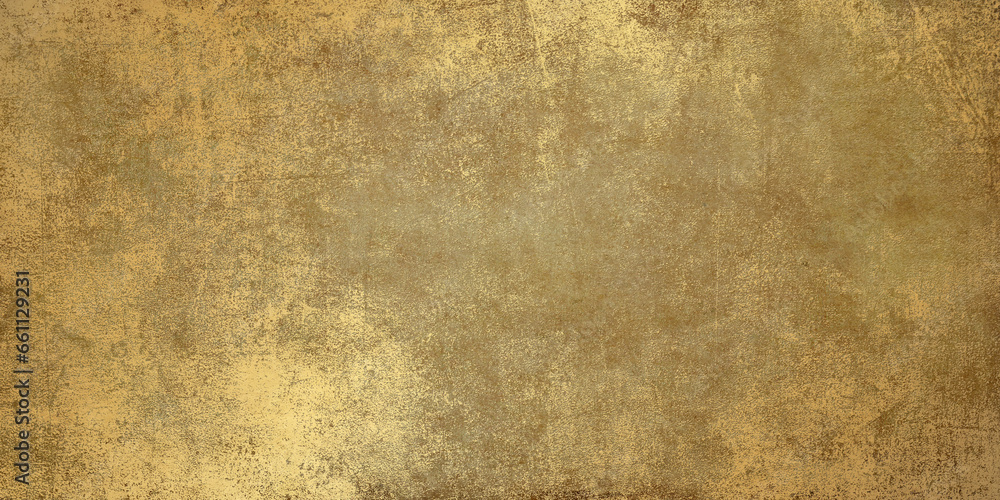 Vintage watercolor paper with gold grain texture. Abstract gold ...