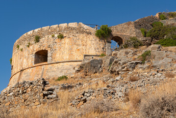 Wall Mural - Spinalonga Fortress