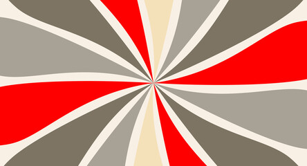 Wall Mural - Warm background design, with warm retro design