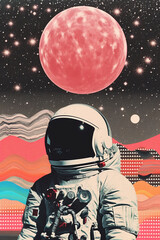 astronaut in space