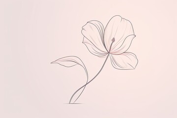 Sticker - flower background 