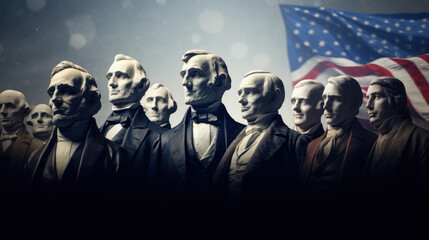 The presidents' day concept