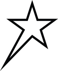 Wall Mural - star icon excellence symbol . quality icon vector