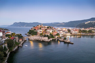 Wall Mural - Beautiful Aerial view of Amasra in Bartin Turkey