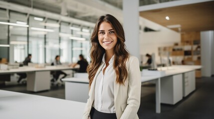 Portrait of a young construction engineer, diversity in the architectural profession