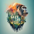 Save the world, endangered animal species. Preserve Earth's biodiversity. Combat habitat loss, poaching, and climate change to safeguard endangered species. Together, we can ensure their survival.
