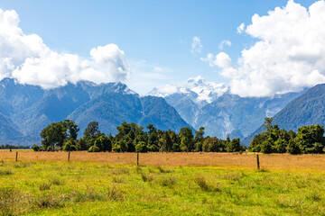 A famous attraction Lake Matheson area