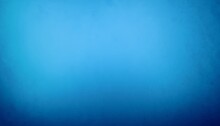 Beautiful Blue Gradient Background With Smooth And Wall Texture