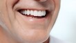 © pinkrabbit - Dental Care. close up mouth senior or adult, Healthy Smile Elderly show beautiful of teeth, confident in orthodontics, advertising, white teeth, online plating, dentures, dental implants,