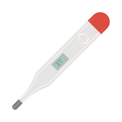 Poster - medical digital thermometer