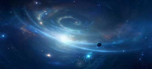 Wall Mural - Cosmic Galaxy in Space