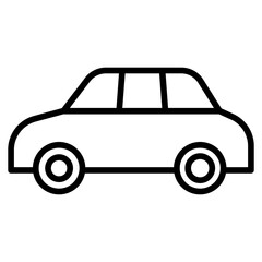 Poster - Outline Car icon