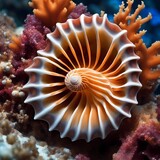 Fototapeta Miasto - Coral reef, underwater world

