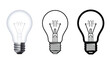 incandescent light bulb set