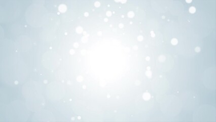 Wall Mural - 見上げた上から雪とキラキラが降る 背景銀色 Winter Snowflake Series:Snow and sparkles falling from above, silver background