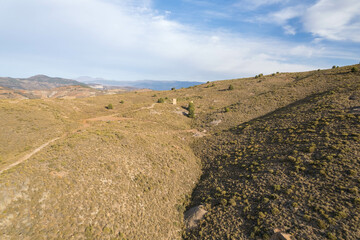 Wall Mural - mountainous landscape in the south of Spain