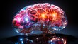  human brain on technology, generative ai