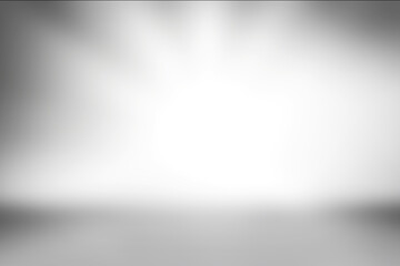 Leinwandbilder - Gray Background gradient light from studio backdrop use us Background