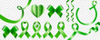 green ribbon set