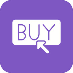 Canvas Print - Buy Now Button Icon