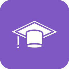 Wall Mural - Graduation Hat Icon